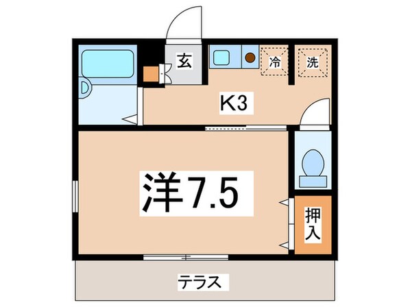 グランデ　三ツ沢の物件間取画像